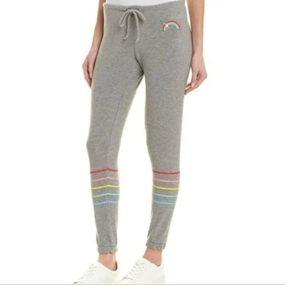 Chaser Rainbow Bolt Stripe Lounge Pants XS - Picture 5 of 5